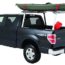 Truck rack for carrying the kayak
